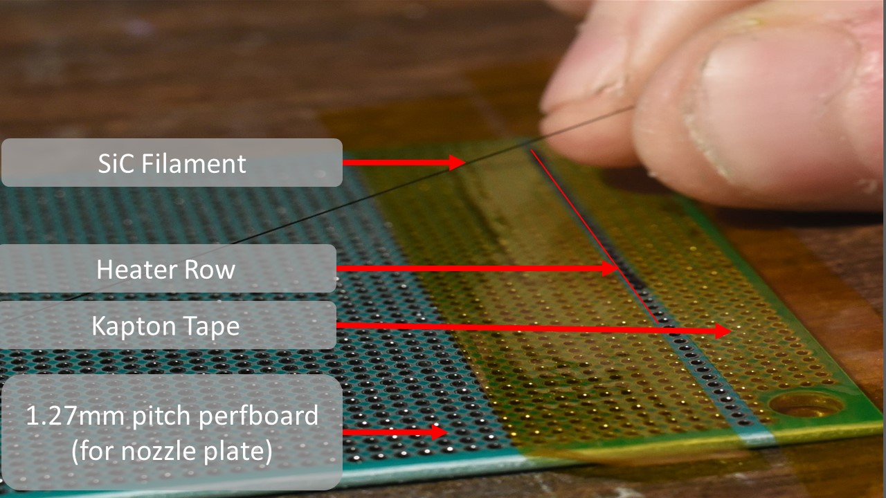 aligning the backplane to the nozzle plate