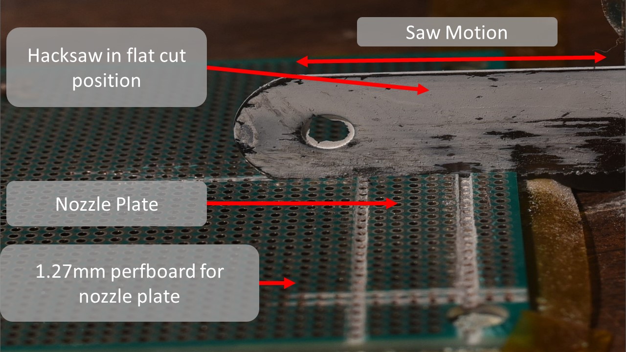 aligning the backplane to the nozzle plate