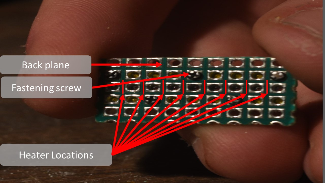 aligning the backplane to the nozzle plate